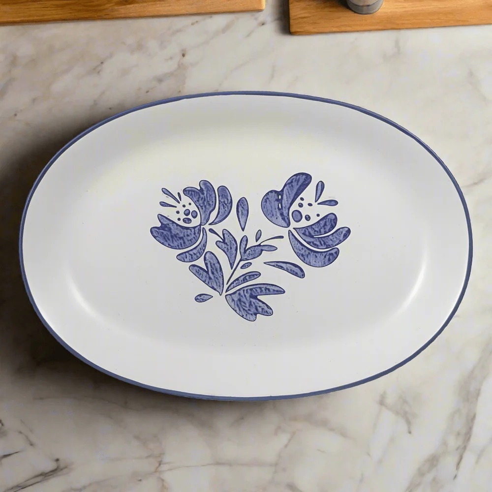 Set of 2 Yorktown Pfaltzgraff Oval Platters